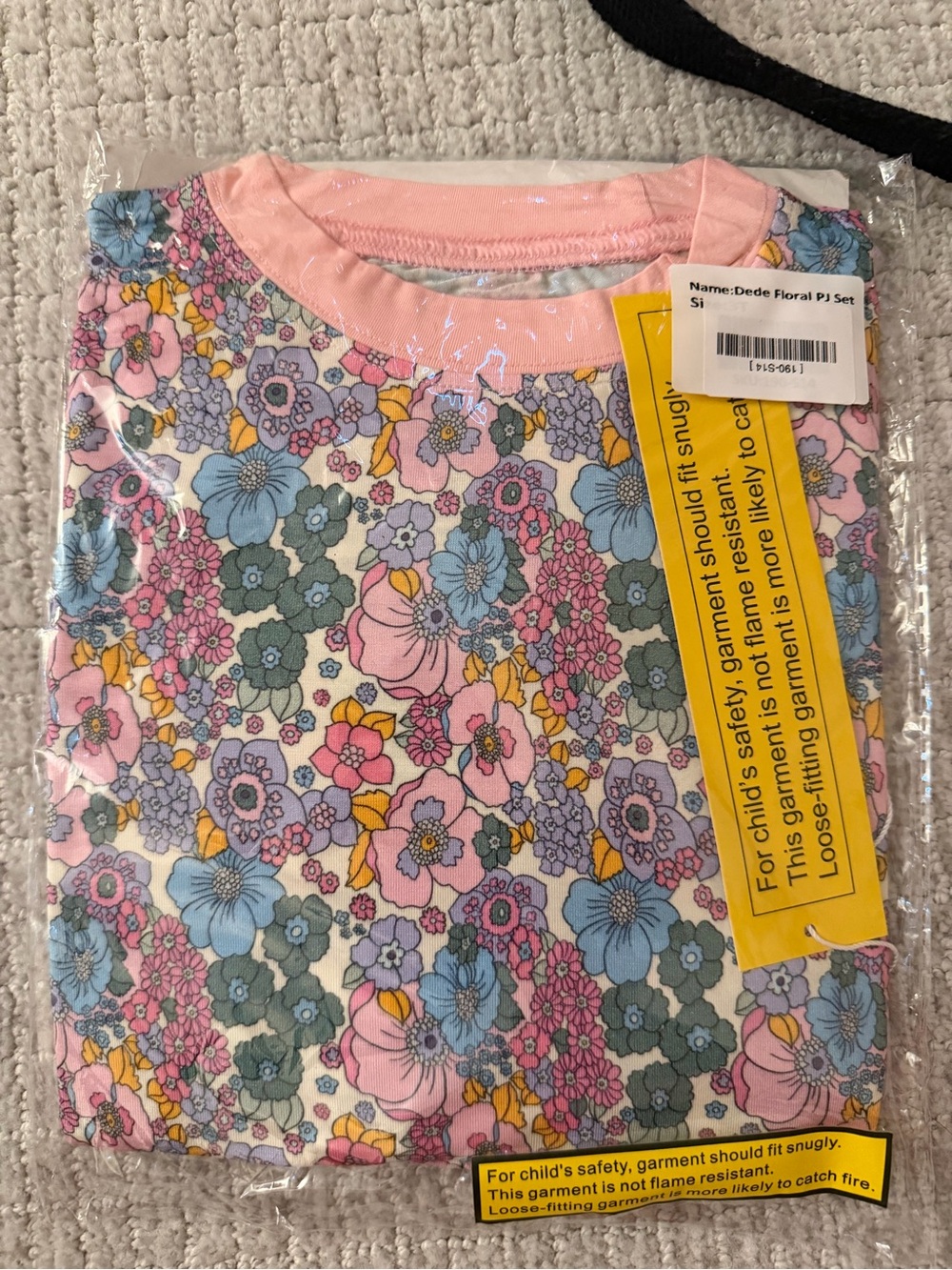 Dede Floral Kids Pajama Set - Poppy kids co